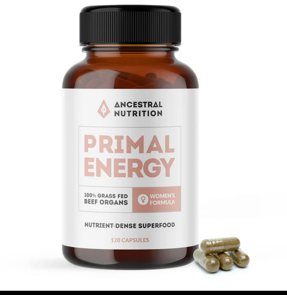 Primal Energy Women - Grass Fed Beef Organs Capsules 120 capsules